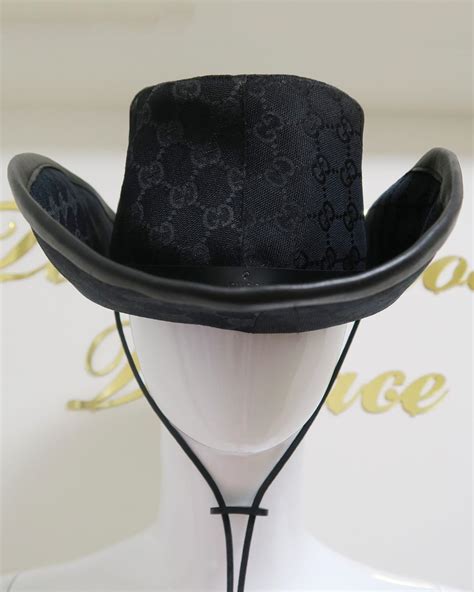 where to buy gucci cowboy hats|Gucci hat men black.